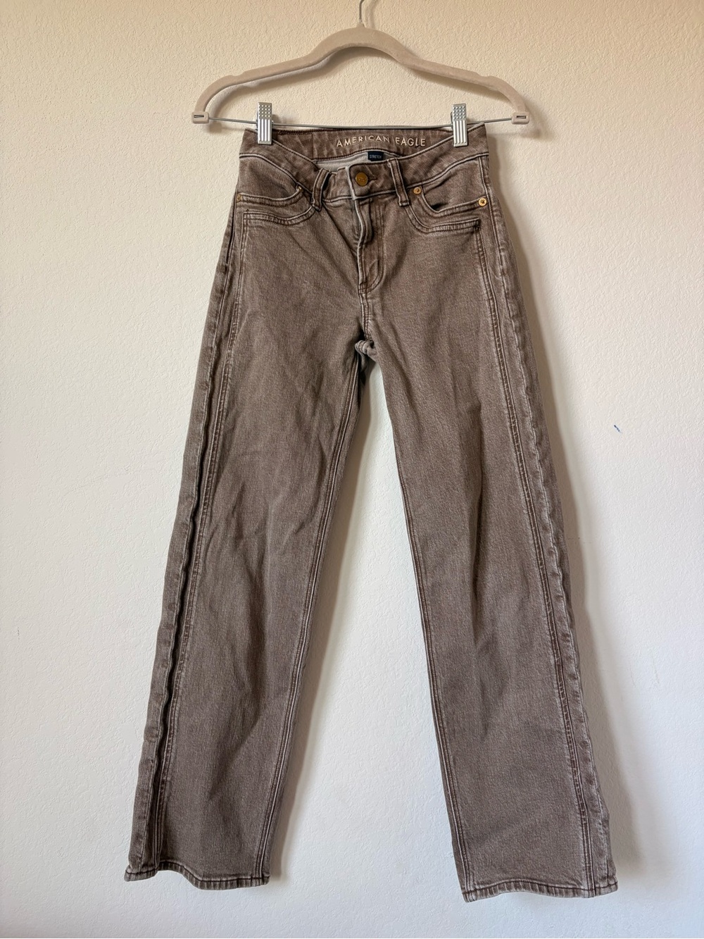 American Eagle Stovepipe Pant size 000 Reg - Picture 2 of 9